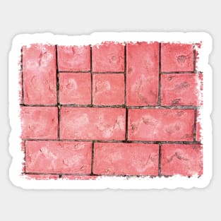 Brick wall Sticker